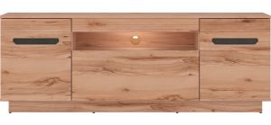 Obrazek Szafka RTV Alana ALAF02 buk crenata ciemny