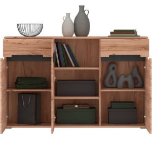 Obrazek Komoda Alana ALAK01 buk crenata ciemny