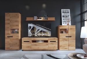 Obrazek Komoda Alana ALAK01 buk crenata ciemny