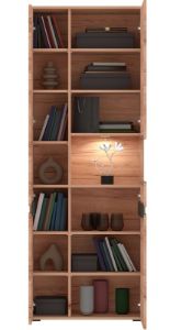 Obrazek Witryna dwudrzwiowa Alana ALAV06R buk crenata ciemny