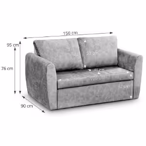Obrazek Sofa Bella Lux 120 Terra 88