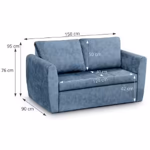 Obrazek Sofa Bella Lux 120 Terra 73