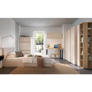 Obrazek Biurko Luca LC10 +Komoda 3D eucaliptus/dąb balti