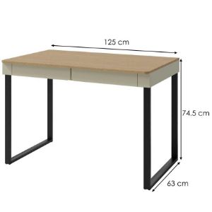 Obrazek Biurko Luca LC11 eucaliptus/dąb baltic