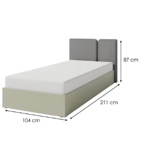 Obrazek Łóżko Luca LC13 90 eukaliptus