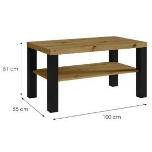 Obrazek Stolik Olaf XI artisan/czarny