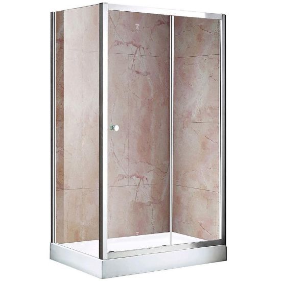 Obrazek Kabina prysznicowa Vega-Sigma 120x80 czyste chrom