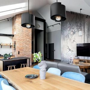 Obrazek Lampa HUGO Black 2959/Z-B-1 LW1