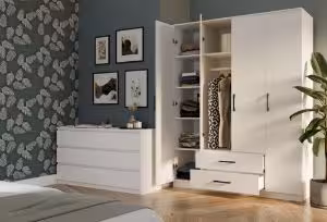 Obrazek Szafa Graviola 160 (biały)