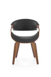 Obrazek Krzesło Kim czarny/orzechowy