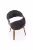 Obrazek Krzesło Kim czarny/orzechowy