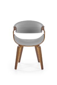 Obrazek Krzesło Kim popielaty/orzechowy