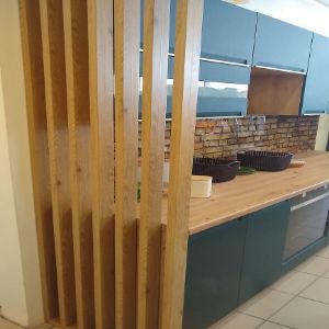 Obrazek Ścianka lamelowa 3D MDF Natural 60x265cm