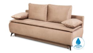 Obrazek Sofa z funkcją spania Sendy beżowa