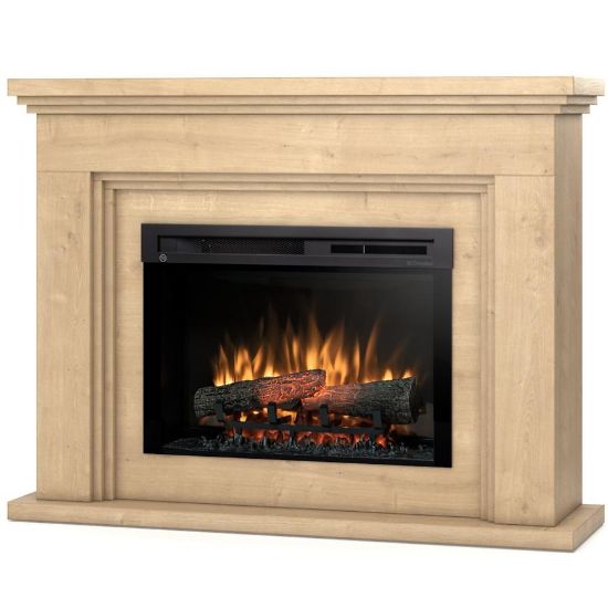 Obrazek Kominek elektryczny Alva 26 dąb klasyczny