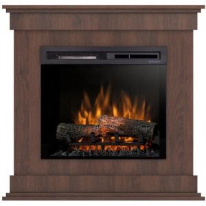 Obrazek Kominek elektryczny Lenox 23 ciemny dąb