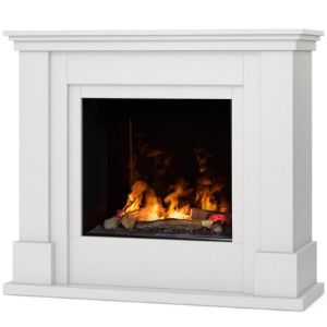 Obrazek Kominek elektryczny Luena Cassette 400/600 biały mat