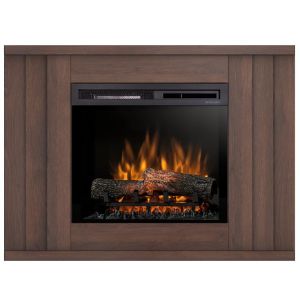 Obrazek Kominek elektryczny Paria 23 ciemny dąb