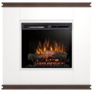 Obrazek Kominek elektryczny Vena 23 biały/ciemny dąb