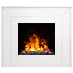 Obrazek Kominek elektryczny Zuni Cassette 400/600 biały