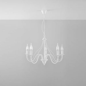 Obrazek Lampa Minerwa 5 A-0214 biały