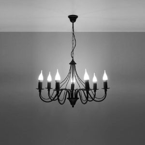 Obrazek Lampa Minerwa 7 A-0219 czarny