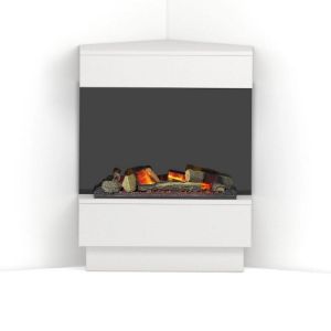 Obrazek Kominek elektryczny Taravo Cassette 400/600 biały mat/czarny