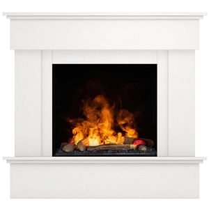 Obrazek Kominek elektryczny Tormes Cassette 400/600 biały mat