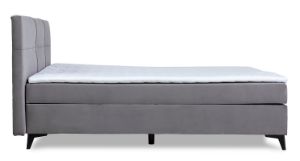 Obrazek Łóżko kontynentalne Altea szary