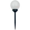 Obrazek Lampa solarna Kulka 15CM Black EKO0588