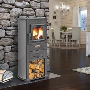 Obrazek Piec Berna LUX 5,3 kW szary