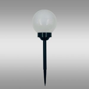 Obrazek Lampa solarna Kulka 25CM Black EKO0590