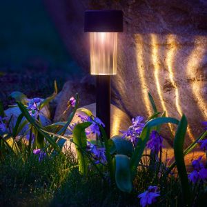 Obrazek Lampa solarna Pin Black EKO0593