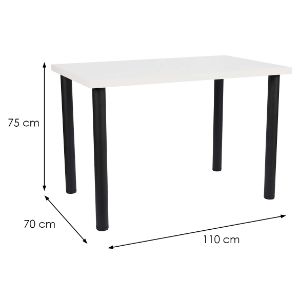 Obrazek Stół Ron 110x70 biały