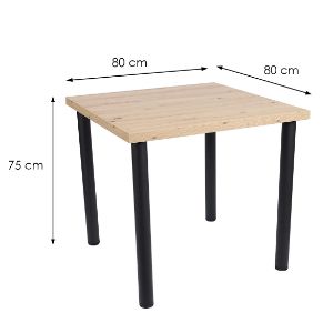 Obrazek Stół Ron 80x80 artisan
