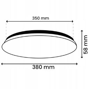 Obrazek Lampa Notus 24W 0106 LED PL1