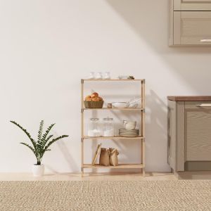 Obrazek Regał Wielofunkcyjny FIX2052-4 naturalny/beżowy