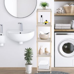 Obrazek Regał Wielofunkcyjny FIX-2011-4 naturalny/beżowy