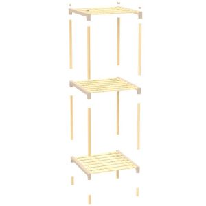 Obrazek Regał Wielofunkcyjny FIX2013-3 naturalny/beżowy