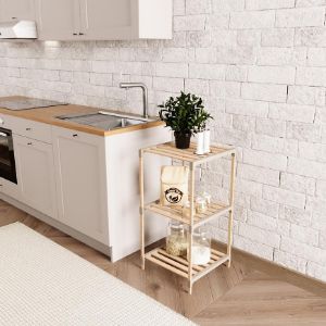 Obrazek Regał Wielofunkcyjny FIX2013-3 naturalny/beżowy