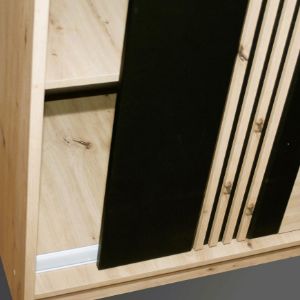 Obrazek Szafa Molto ML-150 artisan/czarny