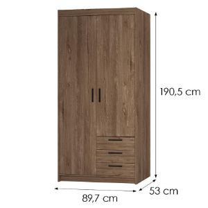 Obrazek Szafa Elena 2D3S dąb lefkas