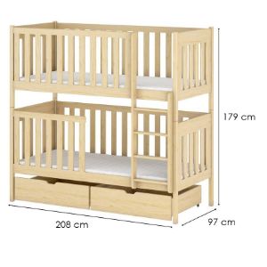 Obrazek Łóżko Dawid 90x200 pine