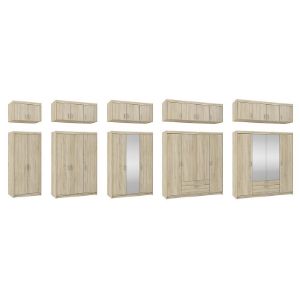 Obrazek Szafa Elena 2D3S dąb sonoma