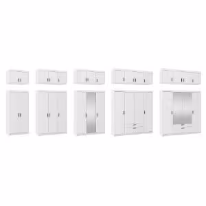 Obrazek Szafa Elena 2D narożna biały