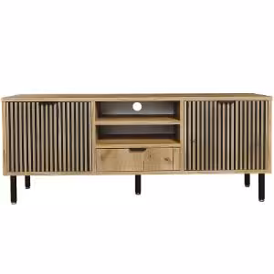 Obrazek Stolik RTV Namir dąb craft złoty