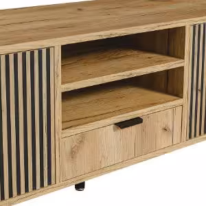 Obrazek Stolik RTV Namir dąb craft złoty