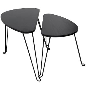 Obrazek Zestaw Stolików Loft 8622 H black