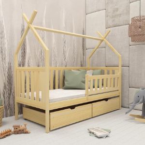 Obrazek Łóżko Domek Simba 90x200 pine