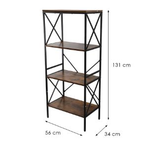 Obrazek Regał Loft 8630 E dark vintage wood